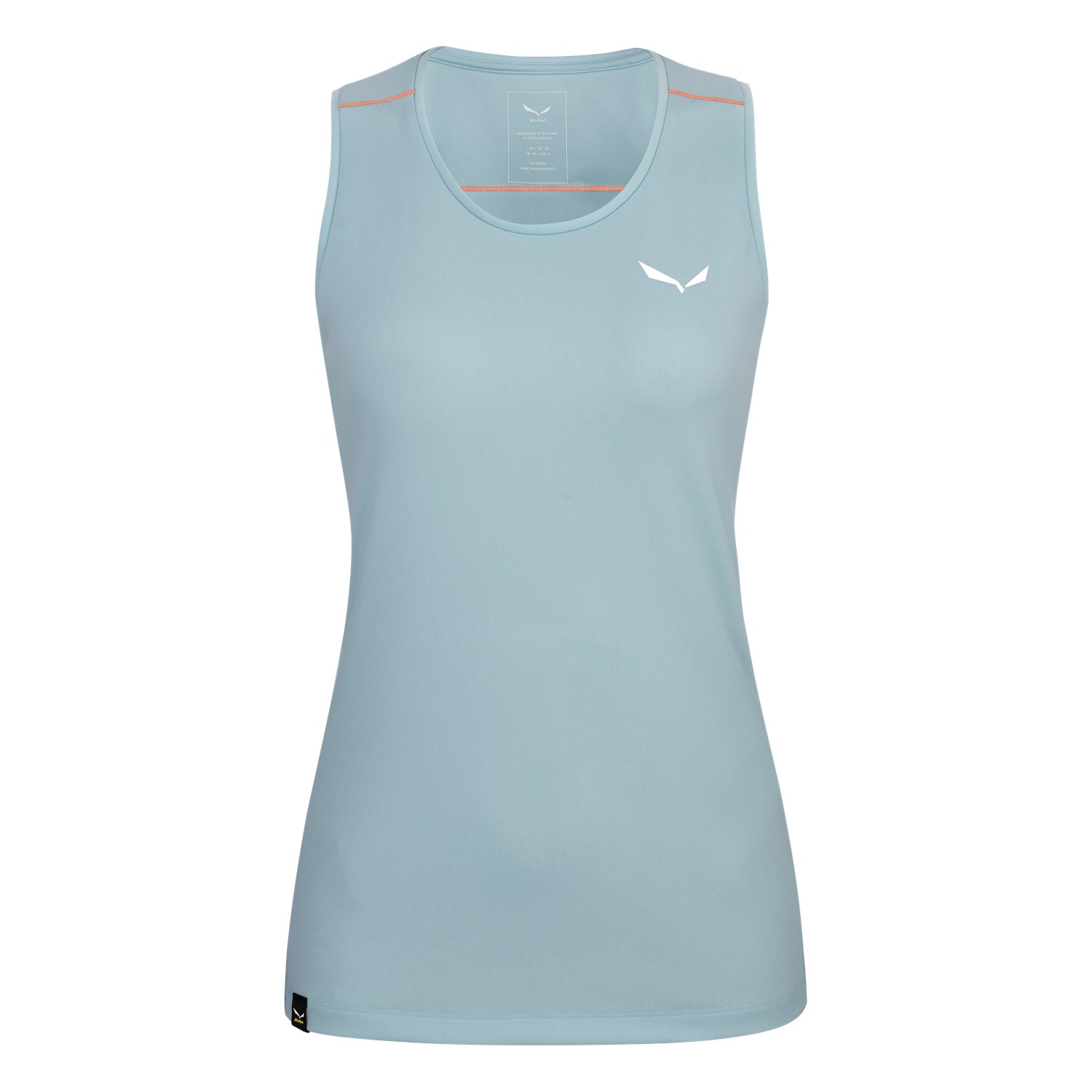 Camiseta De Tirantes Mujer Chile - Salewa Sporty Dry - Gris/Azules - MIBC-60319